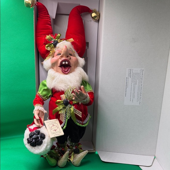 Mark Roberts Other - Mark Roberts Christmas Elf with Red and Green Attire